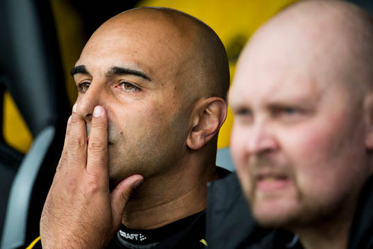Elfsborgs tränare Jan Mian och manager Klas Ingesson