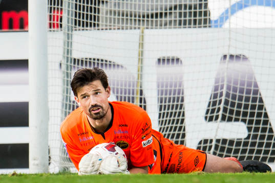 Elfsborgs målvakt Kevin Stuhr Ellegaard