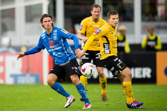 Halmstads Marcus Antonsson och Elfsborgs Anders Svensson