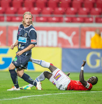 Kalmars Papa Alioune Diouf gör 1-0