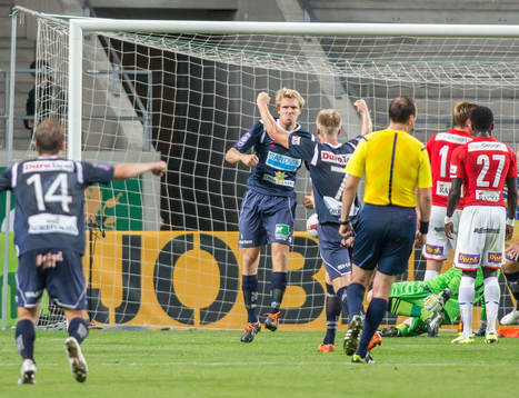 Gefles Johan Oremo gör 1-1