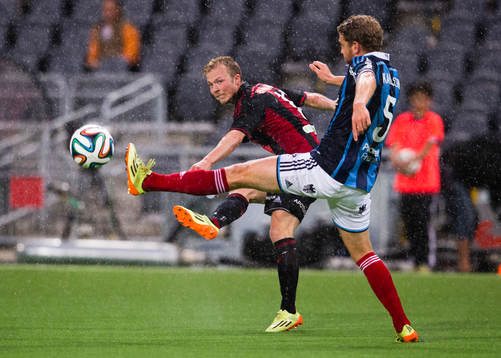 Brommapojkarnas Pontus Åsbrink och Djurgårdens Stefan