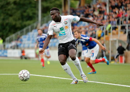Alhassan Kamara gör mål 0-1