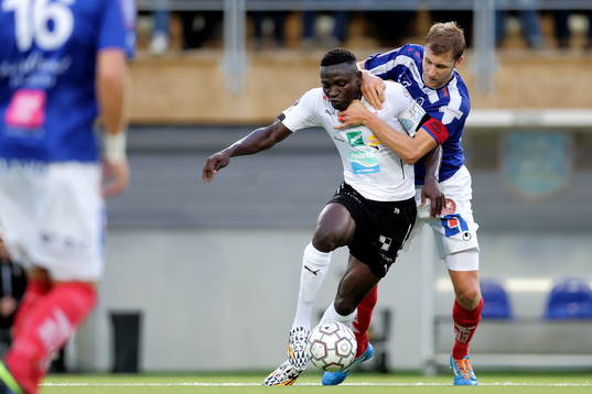 Alhassan Kamara och Åtvidabergs Daniel Hallingström