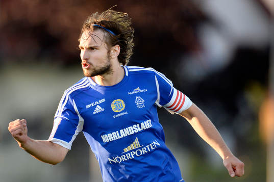 Sundsvalls Kevin Walker jublar