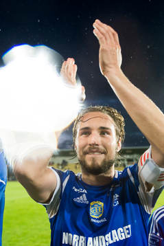 Sundsvalls Kevin Walker jublar