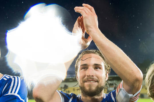 Sundsvalls Kevin Walker jublar
