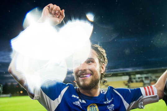 Sundsvalls Kevin Walker jublar