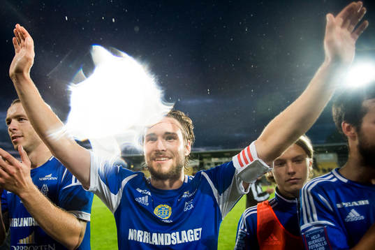 Sundsvalls Kevin Walker jublar
