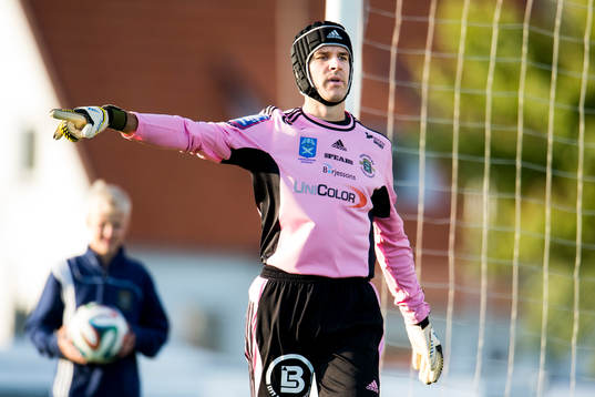 Ängelholms målvakt Matt Pyzdrowski