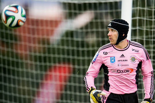 Ängelholms målvakt Matt Pyzdrowski