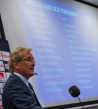 Sveriges förbundskapten för fotbollslandslaget, Erik