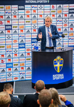 Sveriges förbundskapten för fotbollslandslaget, Erik