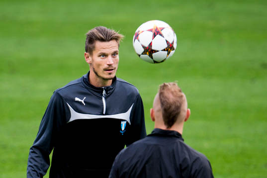 Bläddra bland fler bilder av Fotboll, Champions League, Kval, Malmö FF, Presskonferens & Träning