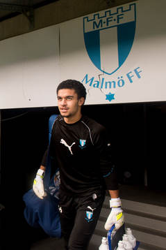 Malmö FFs målvakt Sixten Mohlin