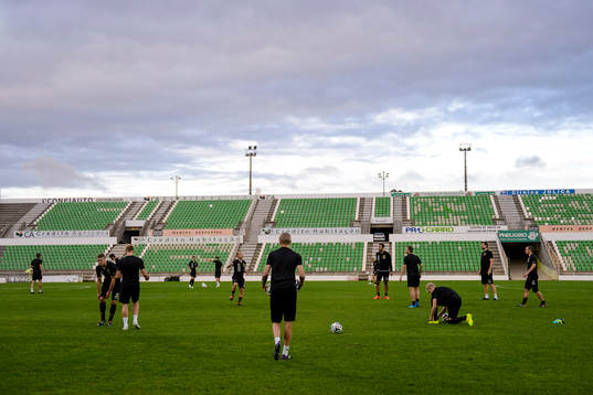 Bläddra bland fler bilder av Fotboll, Europa League, Elfsborg, Träning