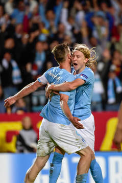 Malmö FFs Markus Rosenberg jublar