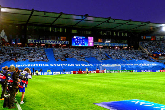 Malmö FFs klackens tifo