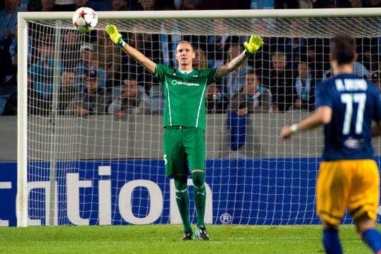 Malmö FFs målvakt Robin Olsen