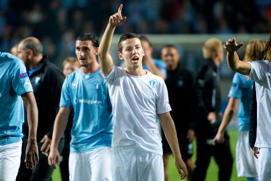 Malmö FFs Erdal Rakip jublar