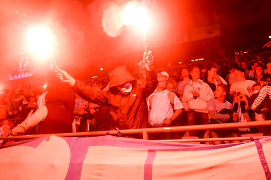 Malmö FFs klack tände bengaler i början på andra halvlek