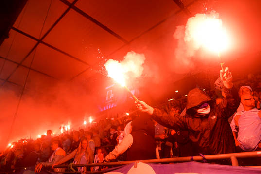 Malmö FFs klack tände bengaler i början på andra halvlek