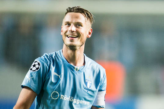 Malmö FFs Markus Rosenberg jublar