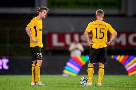 Elfsborgs Marcus Rohdén ochAndreas Klarström  deppar
