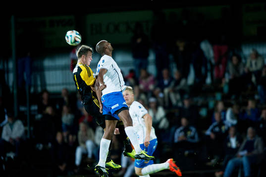 IFK Hässleholms Jesper Eliasson i matchen i division 3