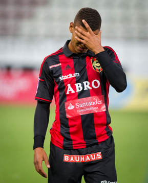 Brommapojkarnas Seth Hellberg deppar