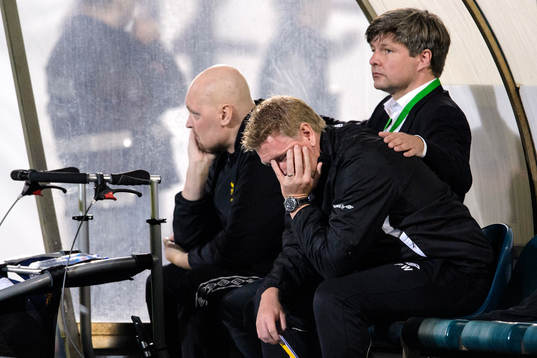 Elfsborgs manager Klas Ingesson och assisterande tränare