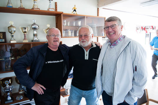 Tre IFK-are Bertil Mårtensson, Douglas Ahlqvist och