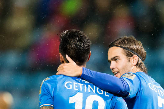 Halmstads Antonio Rojas och Kristinn Steindorsson