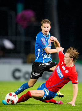 Halmstads Johan Blomberg och Emil Krafth