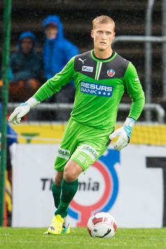 Helsingborgs målvakt Pär Hansson