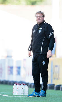 Åtvidabergs tränare Peter Swärdh