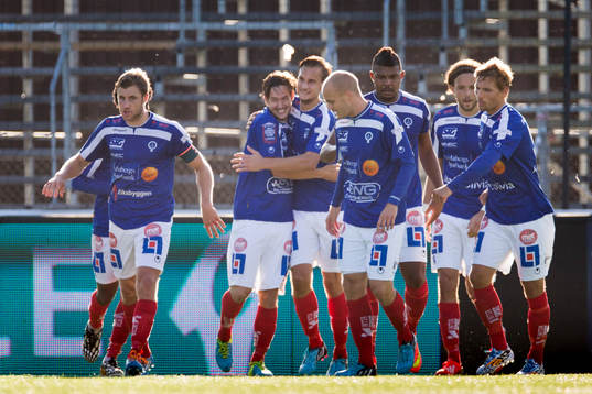Åtvidabergs spelar jublar