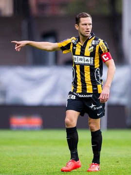 Häckens lagkapten Martin Ericsson