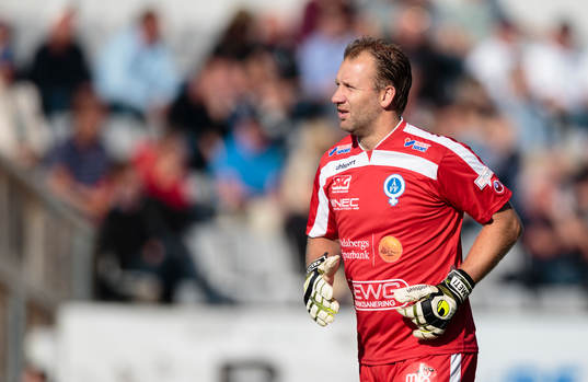 Åtvidabergs målvakt Henrik Gustavsson