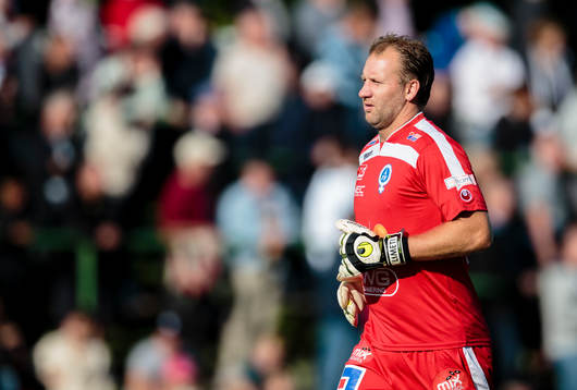 Åtvidabergs målvakt Henrik Gustavsson
