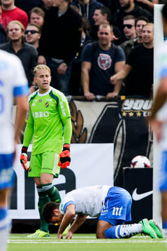 Norrköpings Christopher Nilsson Telo deppar