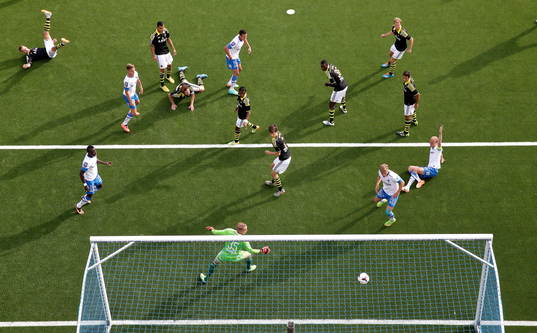 Mål 1-3 Norrköpings Edvard Skagestad