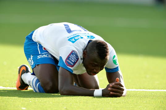Norrköpings Alhaji Kamara deppar