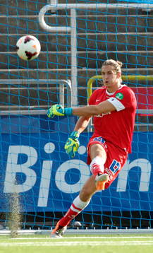 Norrköpings målvakt David Mitov Nilsson