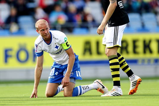 Norrköpings Andreas Johansson deppar