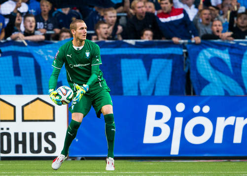 Malmö FFs målvakt Robin Olsen