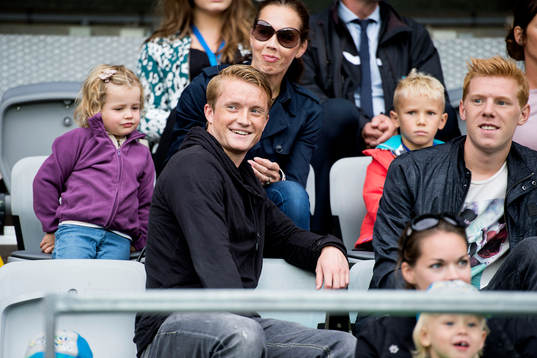 Den före detta IFK Göteborgsspelaren Sam Larsson på