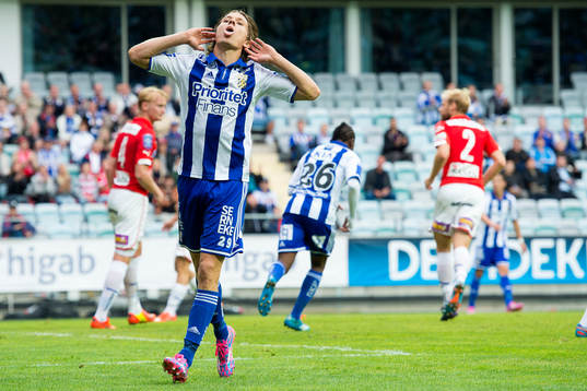 IFK Göteborgs Lasse Vibe deppar