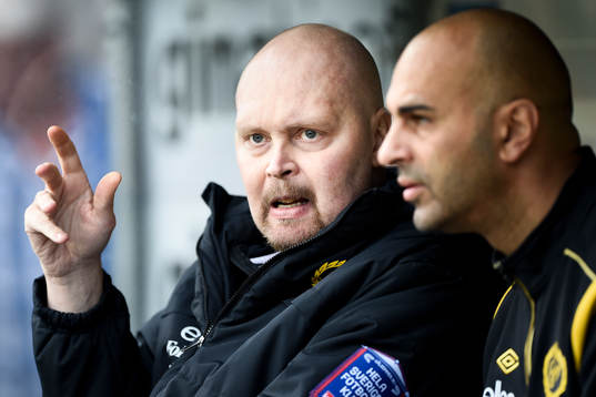 Elfsborgs manager Klas Ingesson och tränare Jan Mian