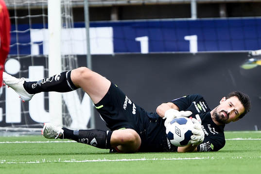 Elfsborgs målvakt Kevin Stuhr Ellegaard